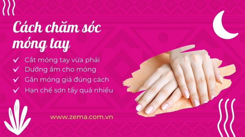cach cham soc mong tay